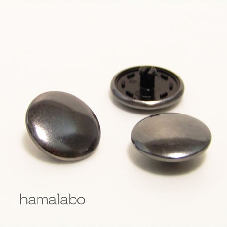 【HA-588】スナップボタン メタリック(ブラック)