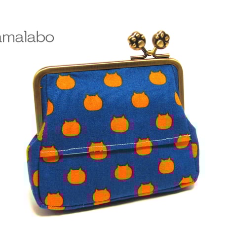 【KT-1058】がま口ティッシュinポーチの型紙＆レシピ【12cm/角型用】