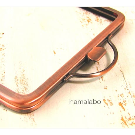 <廃盤予定>【HA-2127】12×5.4cm/角型(押し口金×ブロンズ)