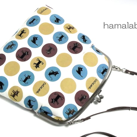 【HA-1101】20.4cm/くし型(肉球/アンティークゴールド)・兼用カン付き