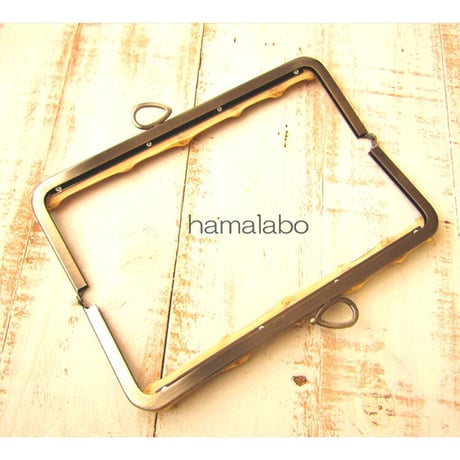 気づいた人だけ特価！【HA-2065】竹の口金24cm(新リボン×アンティークゴールド)