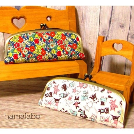 【HA-1494】17cm/くし型の口金/(アンティークゴールド)