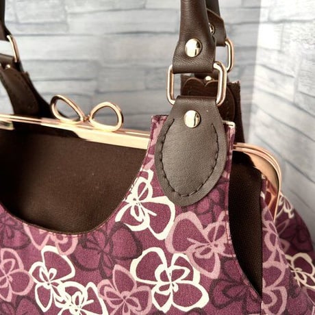 【HA-652】大カシメ両面　並足×10組セット(ローズゴールド・ピンクゴールド)