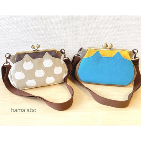 CATEGORY がま口ショルダーバッグ | Hamalabo-2nd /がま口の口金と型紙