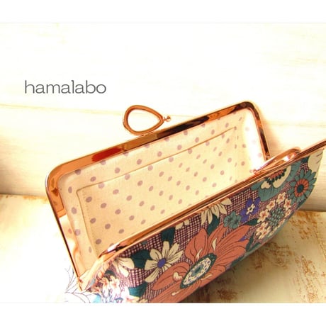 【HA-1801】18cm/角型口金/(新リボン×ブラック)