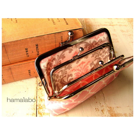 【HA-1958】親子口金 12cm(メタルスター×アンティークゴールド)