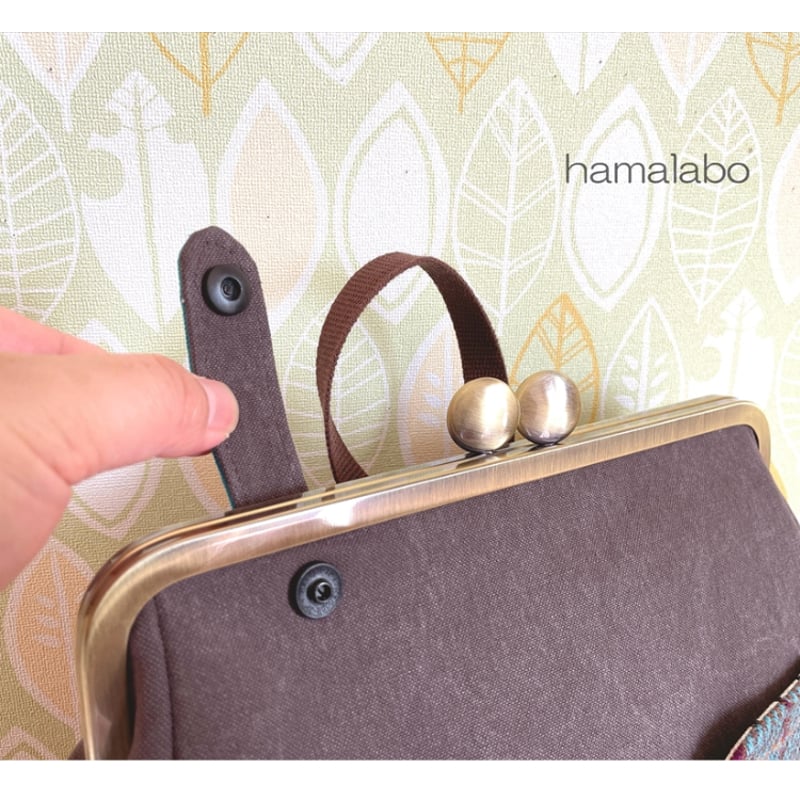 2月26日販売開始！【KT-2128】がま口リュック(丸型)の型紙＆レシピ