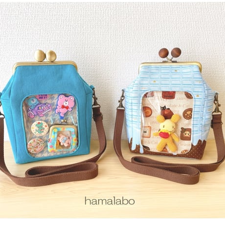 【HA-1640】12cm/角型(ネコ玉×ゴールド)