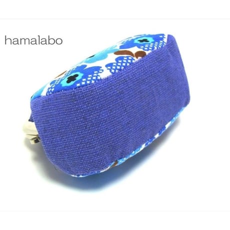 【KT-1047】☆コロリン型(3枚タイプ)☆がま口財布＆お薬ケースの型紙＆レシピ【8.5cm用】