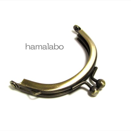 【HA-1719】6cm口金/アンティークゴールド)　5本セット