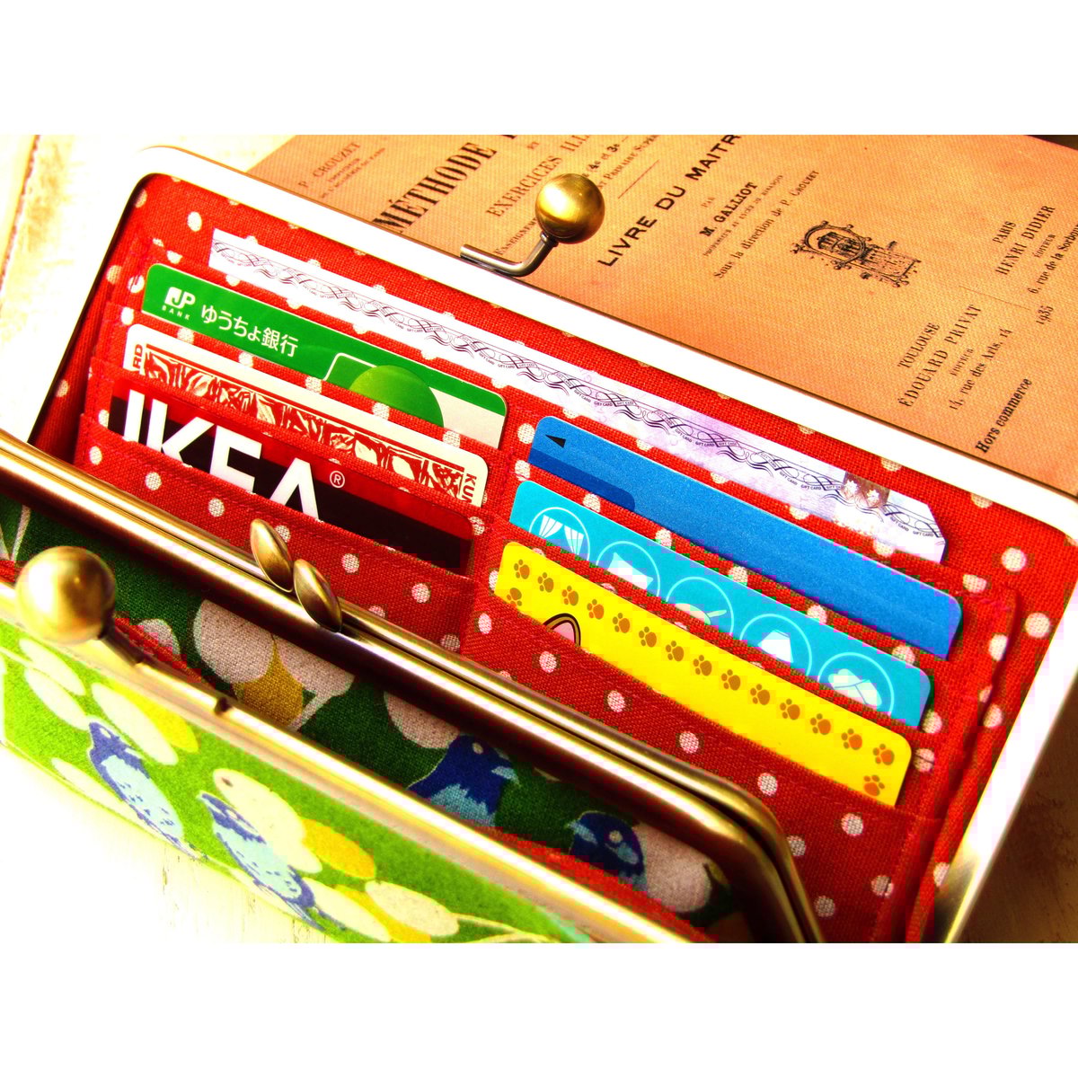 KT-2024】親子がま口の長財布の型紙＆レシピ【22cm用】 | Hamalabo-2nd