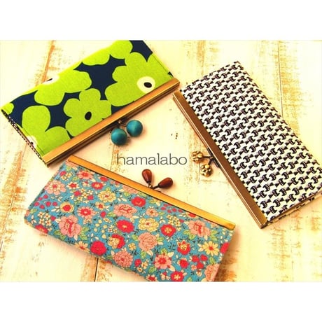 【HA-2297】19cm浮き足口金/ネコ玉×肉球(アンティークゴールド)