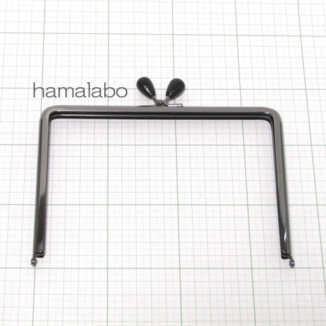 (廃盤予定)【HA-1238】17.7cm/角型(黒色の木オーバル×ブラック)