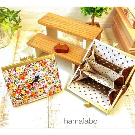 【HA-2064】ハートネコ太の口金 12cm浮き足(アンティークゴールド)