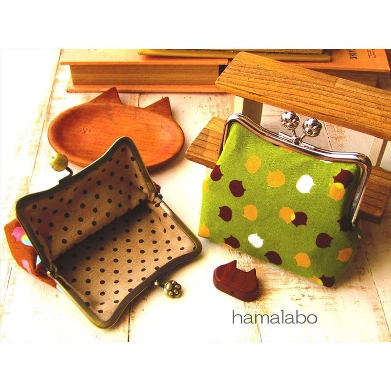 スクエア型トートバッグ&ぺったんこポーチハンドメイド