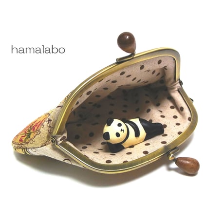 復活販売！【HA-329】12.5cm/くし型(黒色の木玉×ブラック)