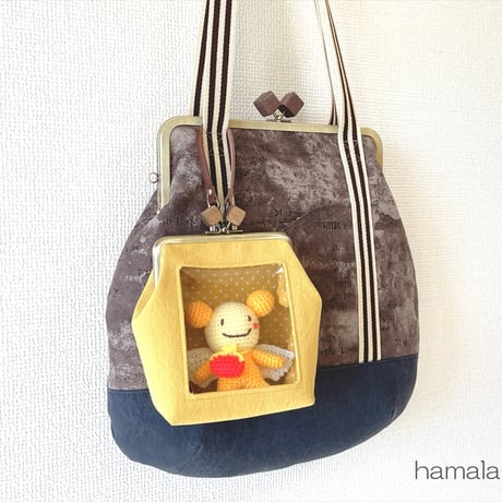 【KT-2143】お得な3種類セット！推しぬい用がま口ポーチ(ショルダー可能)の型紙＆レシピ