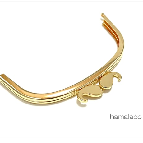 限定＆特価品！1本288円！【HA-2556】ヒゲ口金/15cmくし型(ゴールド)