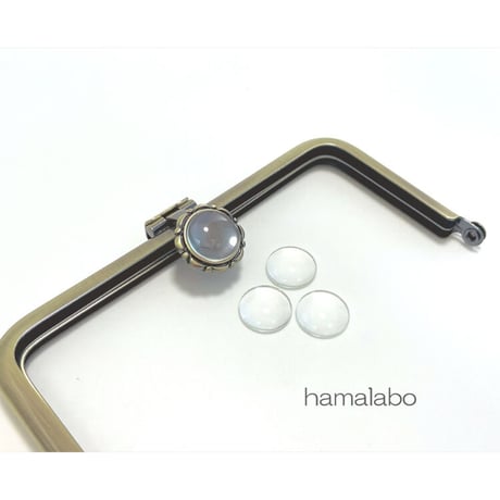 【HA-2260】オコシ式口金/12cm角型-空枠-