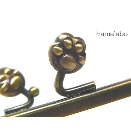 【HA-190】22cm/角型(肉球)・アンティークゴールド