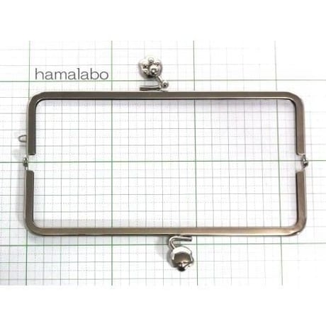 【HA-105】16.5cm/角型(肉球)・シルバー
