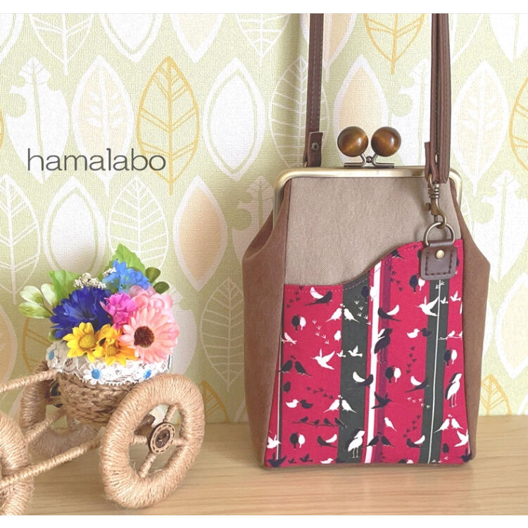 いろ葉様専用 ちょっと和風の色々5点セット ポーチ がま口 手帳