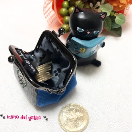 【KT-1028】がま口小銭入れの型紙＆レシピ(コロリン型)【 5.5cm用】