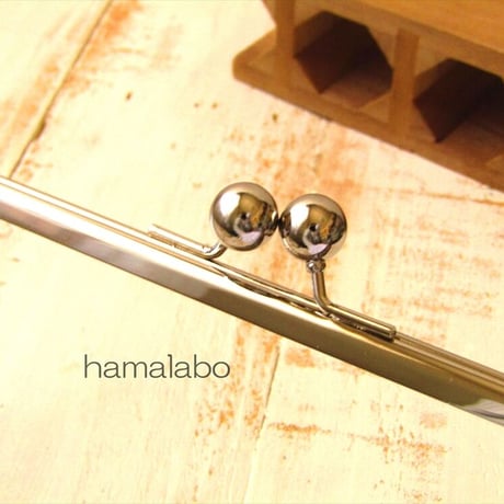 【HA-123】22cm/角型(アメ玉×シルバー)