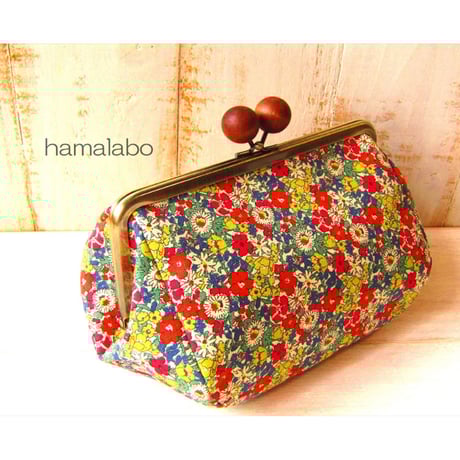 【HA-1375】18cm/角型(スマイル君ゴールド×ゴールド)・カン付き