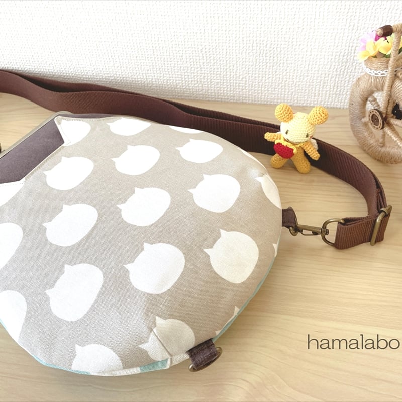 12月1日販売開始！【KT-2145-SET】スリム型がま口ボディバッグの型紙