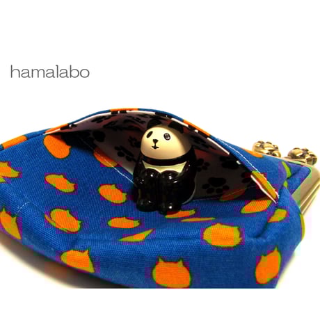 【KT-1058】がま口ティッシュinポーチの型紙＆レシピ【12cm/角型用】