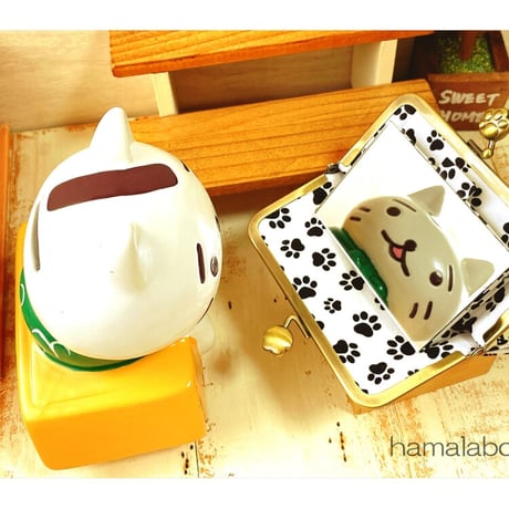 【HA-1756】12cm/角型(大きな肉球×アンティークゴールド)-通常品-