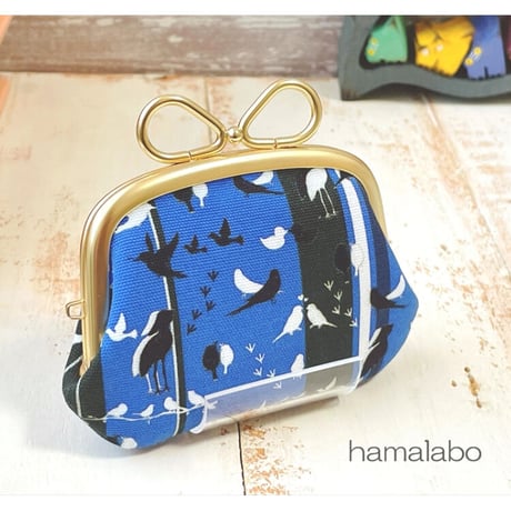 【HA-2160】リングリボン口金　9.9cm/くし型(ソフトピンク)