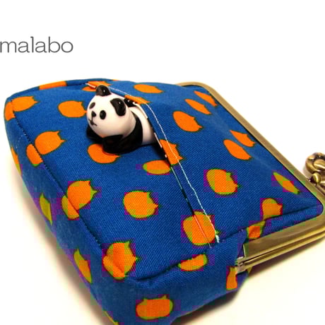 【KT-1058】がま口ティッシュinポーチの型紙＆レシピ【12cm/角型用】