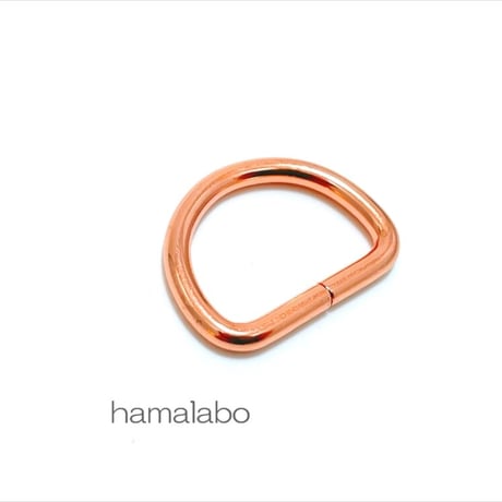 1個あたり約21円！廃盤大特価セール！【HA-b1204】お得な大容量パック！Dカン 21mm幅×30個入り(ローズゴールド・ピンクゴールド)
