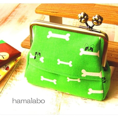 【HA-197】<横ひねり>12cm/角型(肉球)・アンティークゴールド