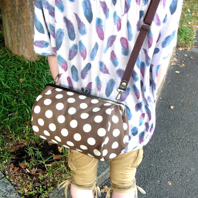 KT-3003】がま口俵型バッグの型紙＆レシピ【27cm用】 | Hamalabo-2nd