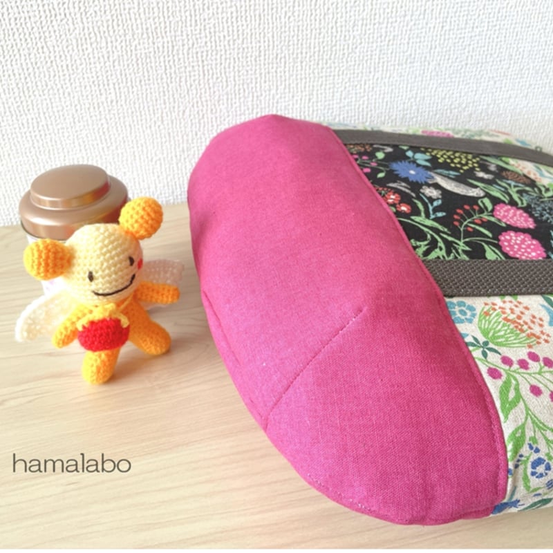 KT-2139】大きめ＆スリム型！がま口トートバッグ(持ち手付き)の型紙