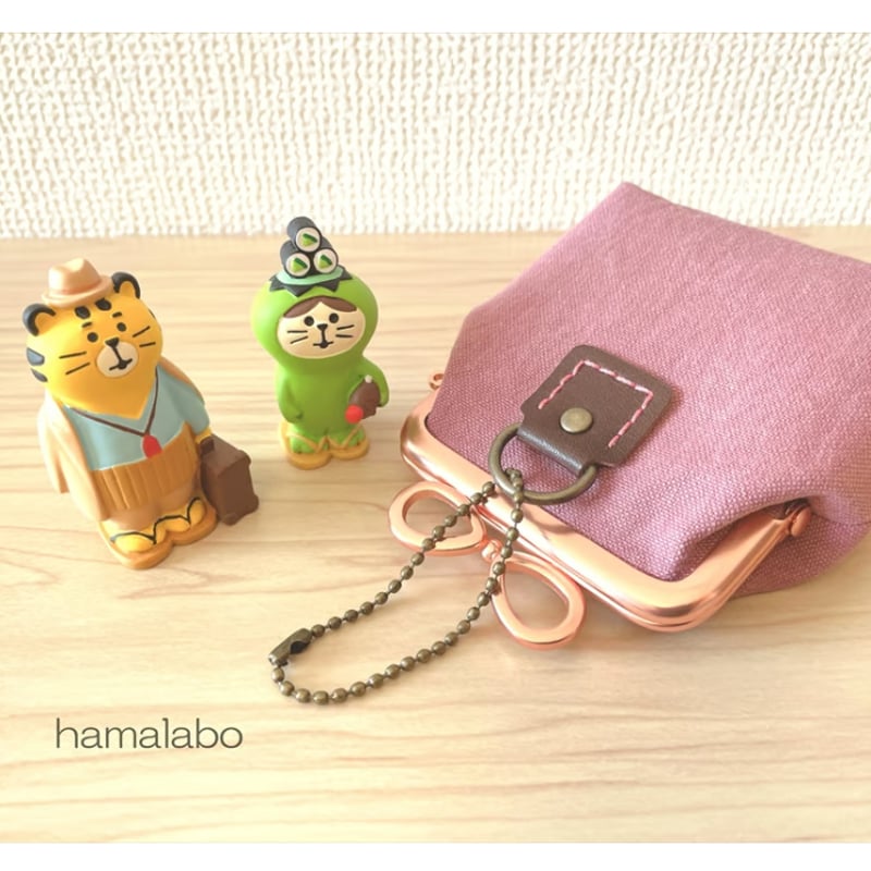 KT-2146】プチサイズ版！推しぬい用がま口ポーチの型紙＆レシピ【7.5cm