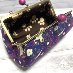 KT-1032】がま口俵型ポーチの型紙＆レシピ【18cm/角型用】 | Hamalabo-2