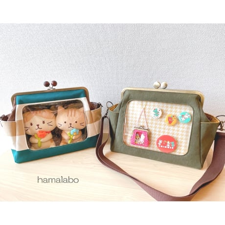 CATEGORY 24cm角型の口金 | Hamalabo-2nd /がま口の口金と型紙＆作り方