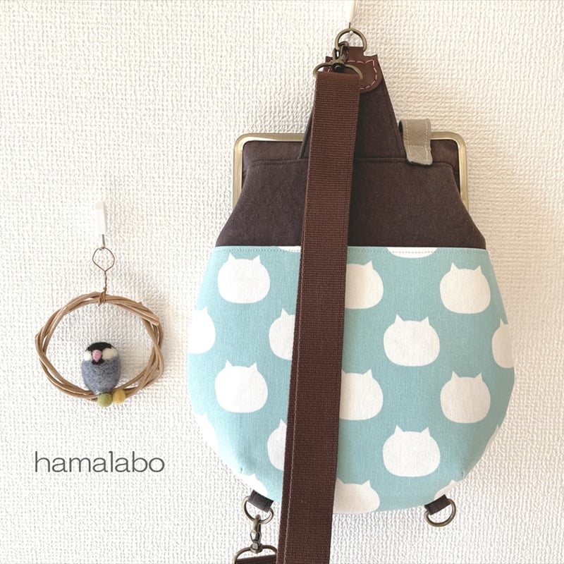 10月14日販売開始！【KT-2145-SET】スリム型がま口ボディバッグ