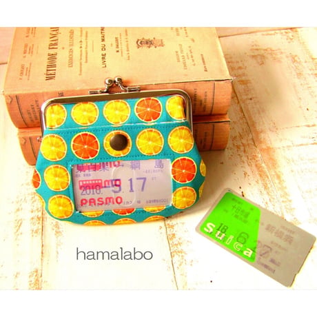 【HA-1770】親子口金12cm(リボン×ローズゴールド)