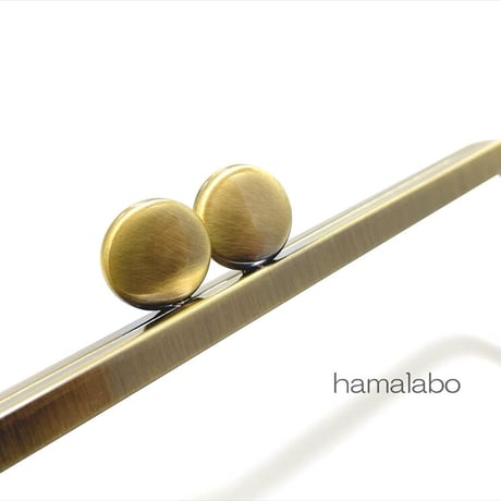 特価！【HA-2295】24cm角型口金/とても大きな碁石/アンティークゴールド/＋(プラス)