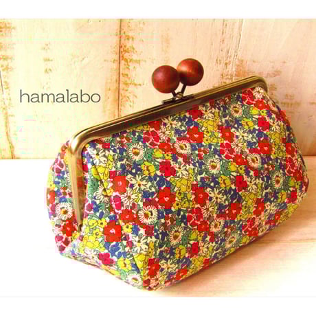 (販売休止)【HA-1110】<横ひねり>18cm/角型(肉球/アンティークゴールド)・カン付き