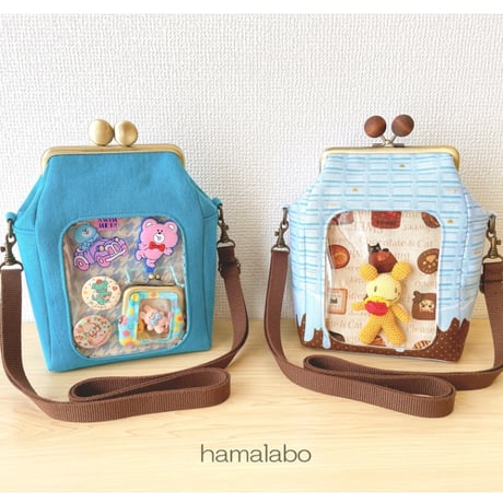 【HA-2014】12cm/角型(茶色の木キューブ×アンティーク)