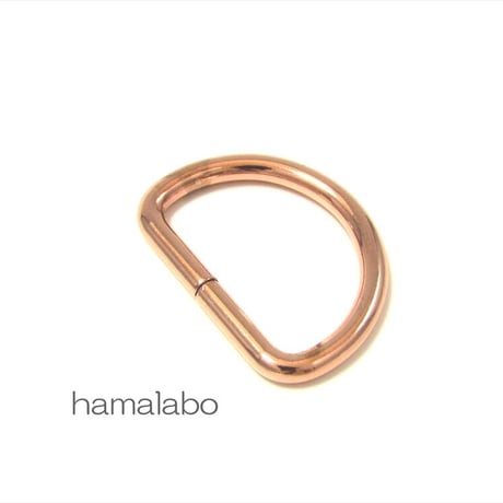 【HA-646】Dカン 30mm幅×4個入り(ローズゴールド・ピンクゴールド)
