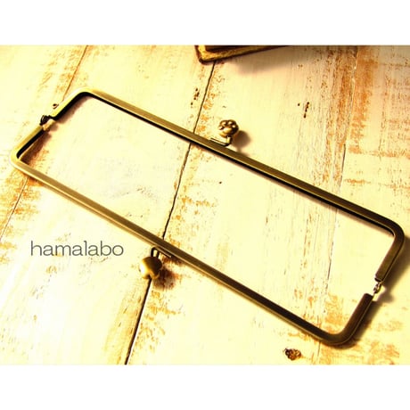 【HA-1649】25.5cm/角型(肉球×アンティークゴールド)-扇子入れ用-