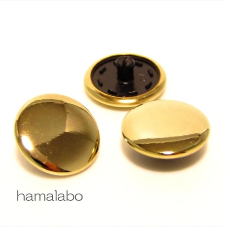 【HA-591】スナップボタン メタリック(ゴールド)