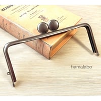 廃盤大特価セール！ 【HA-b1136】18cm角型口金/とても大きな碁石/ソフトブラック